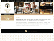 Tablet Screenshot of hotelnarodnydom.sk